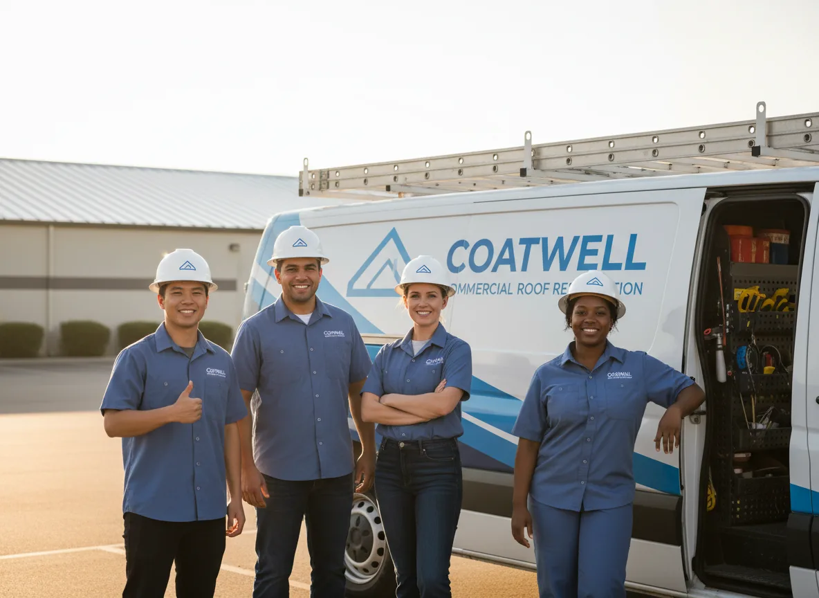 Commercial roof coating company in Cat Spring, TX